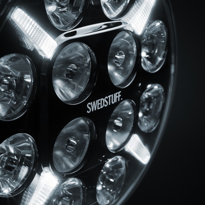 Proiector LED Omologat, Strands LDL-04 9" - EDK.ro