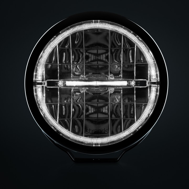 Proiector LED Omologat, Strands Ambassador 9" - EDK.ro