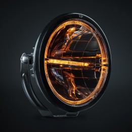 Proiector LED Omologat, Strands Ambassador Dark Edition 9" - EDK.ro