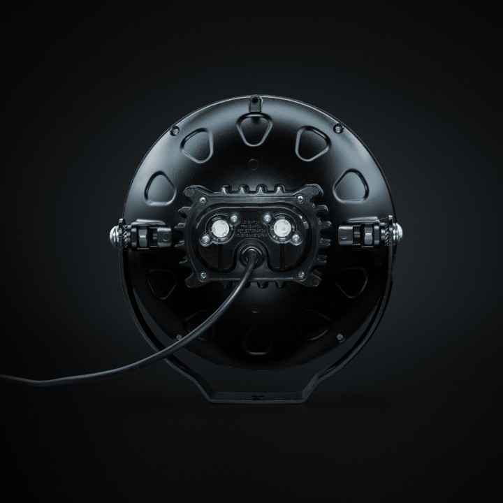 Proiector LED Omologat, Strands Ambassador Dark Edition 9" - EDK.ro