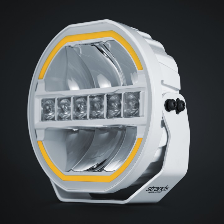 EC Approved LED Projector, Strands Siberia Skylord 9", White - EDK.ro