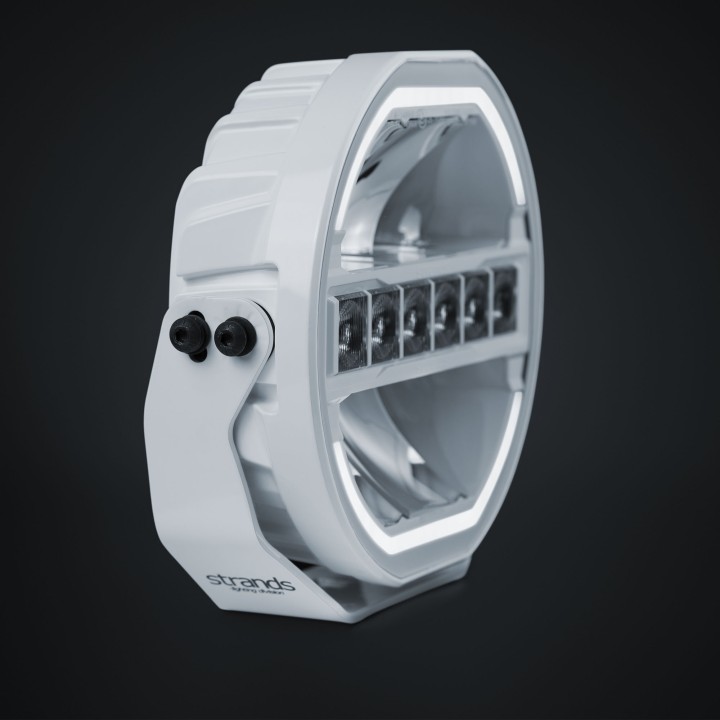 EC Approved LED Projector, Strands Siberia Skylord 9", White - EDK.ro