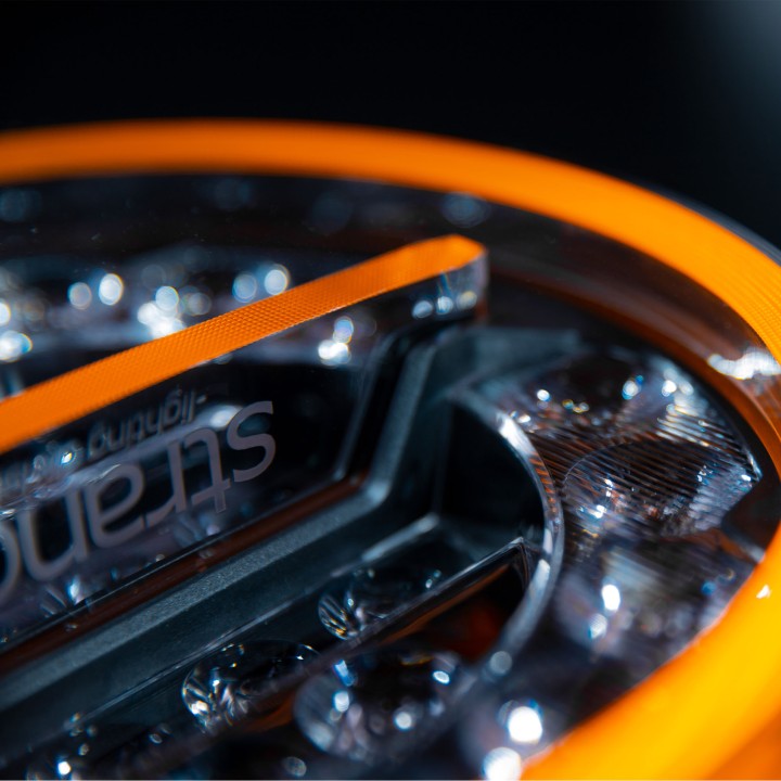 Proiector LED Omologat, Strands Firefly Pro, Alb - EDK.ro