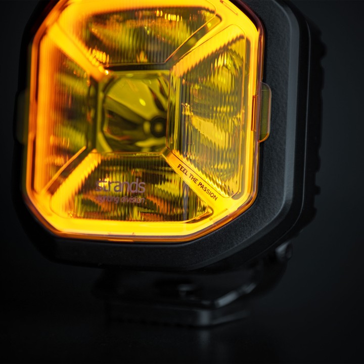 Lens Cover, Strands Siberia X, 4", Color Yellow - EDK.ro