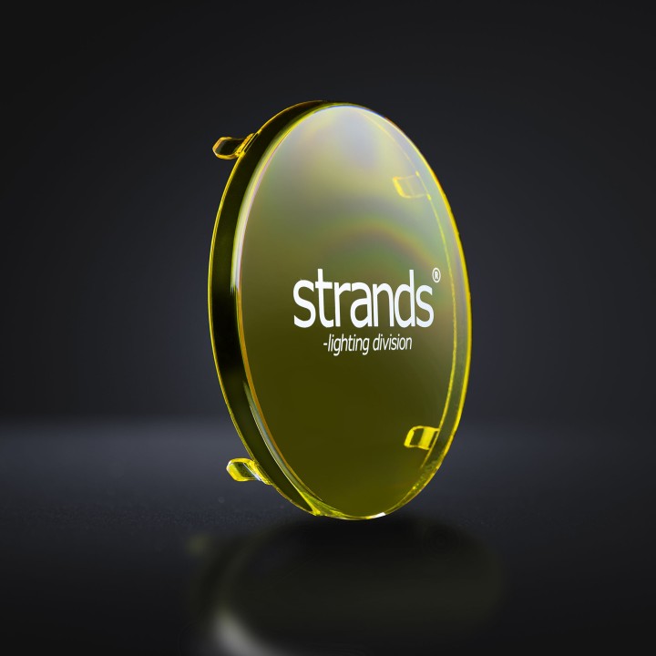 Lens Cover, Strands Siberia, 7", Color Yellow - EDK.ro