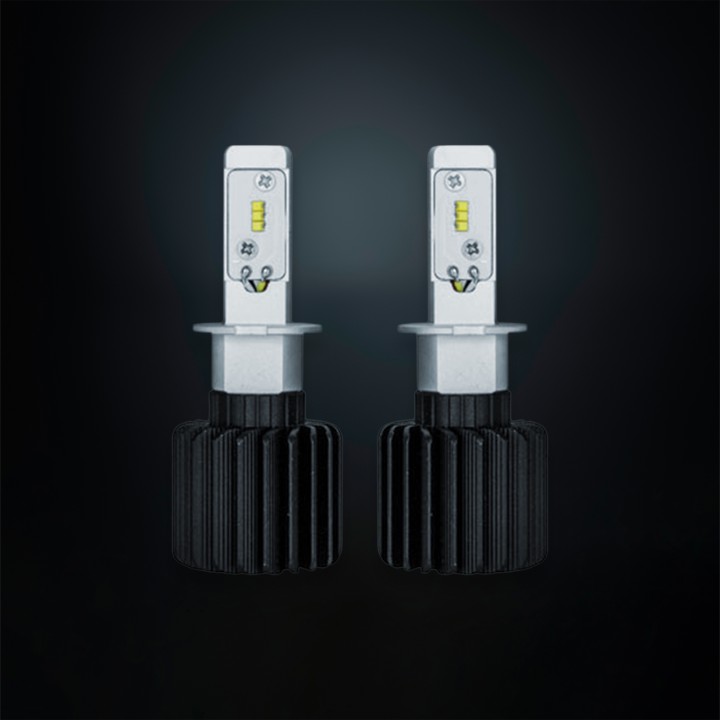 EC Approved LED Conversion Kit for Headlights, Strands H3 - EDK.ro