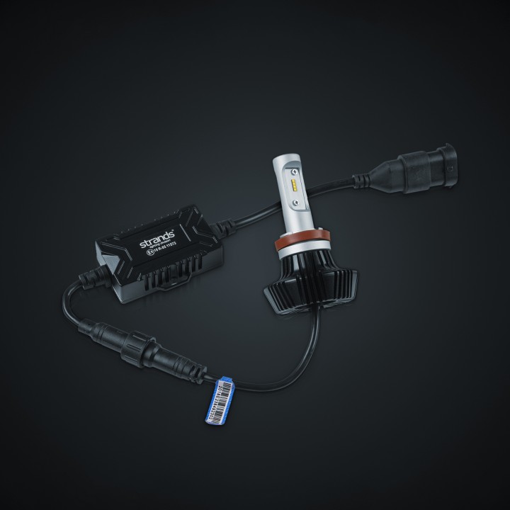 Kit de Conversie LED Omologat Pentru Faruri, Strands, H11 - EDK.ro