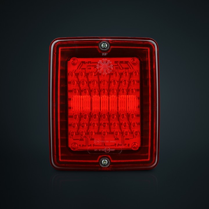 LED Warning Light, Strands IZE LED, Red - EDK.ro