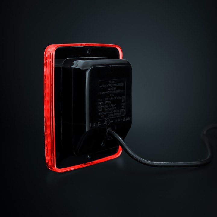 LED Warning Light, Strands IZE LED, Red - EDK.ro