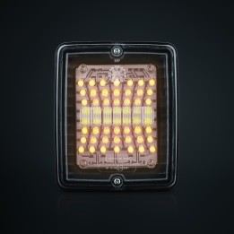 LED Warning Light, Strands IZE LED, Clear - EDK.ro