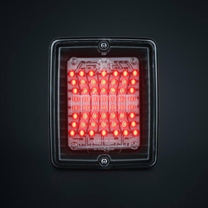 Lumină LED de Avertizare, Strands IZE LED, Transparent - EDK.ro