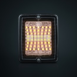 Lumină LED de Avertizare, Strands IZE LED, Transparent - EDK.ro
