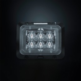 LED Warning Light, Strands Rectangular, Amber - EDK.ro