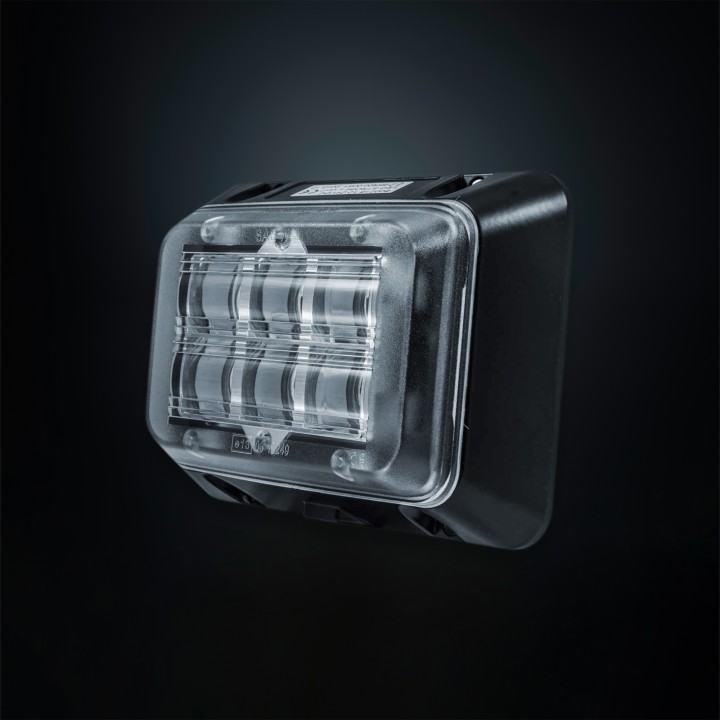 Lumină LED de Avertizare, Strands Rectangular, Chihlimbar - EDK.ro