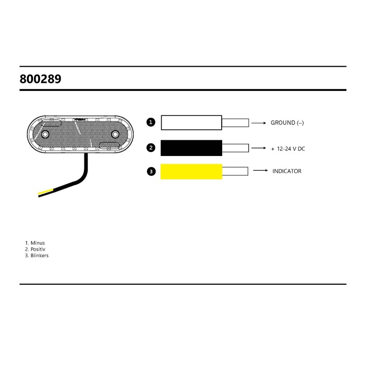LED Warning Light, Strands - EDK.ro