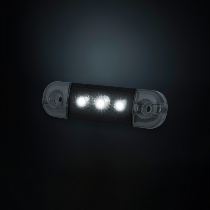 EC Approved LED Position Light Projector, Strands Dark Knight Slim - EDK.ro