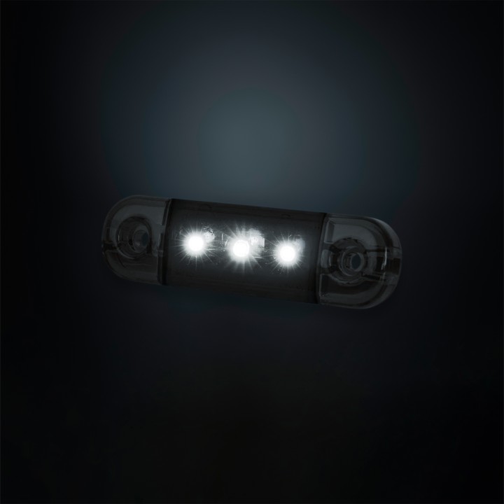 Proiector LED Omologat Pentru Poziții, Strands Dark Knight Slim - EDK.ro