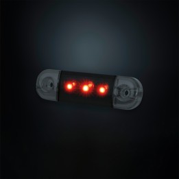 EC Approved LED Position Light Projector, Strands Dark Knight Slim - EDK.ro