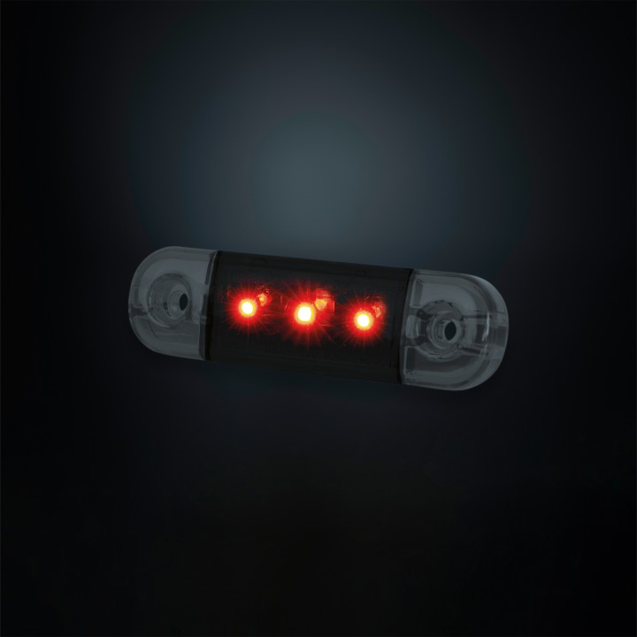 EC Approved LED Position Light Projector, Strands Dark Knight Slim - EDK.ro