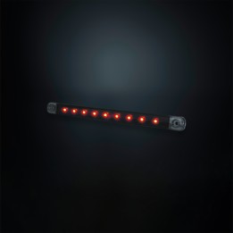 EC Approved LED Position Light Projector, Strands Dark Knight Slim 238mm - EDK.ro
