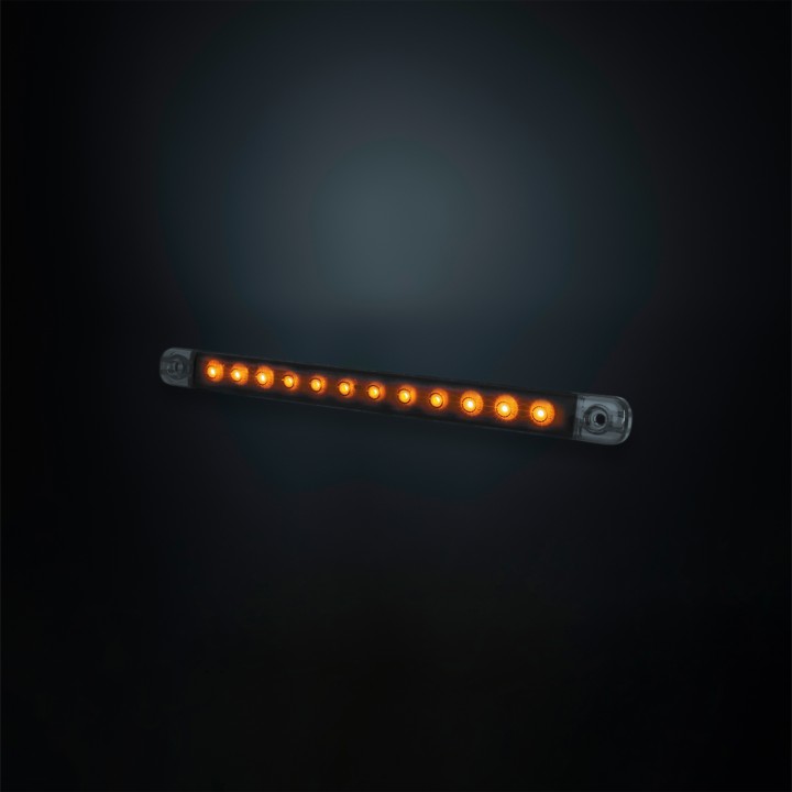 LED Warning Light, Strands Dark Knight Slim 238mm - EDK.ro
