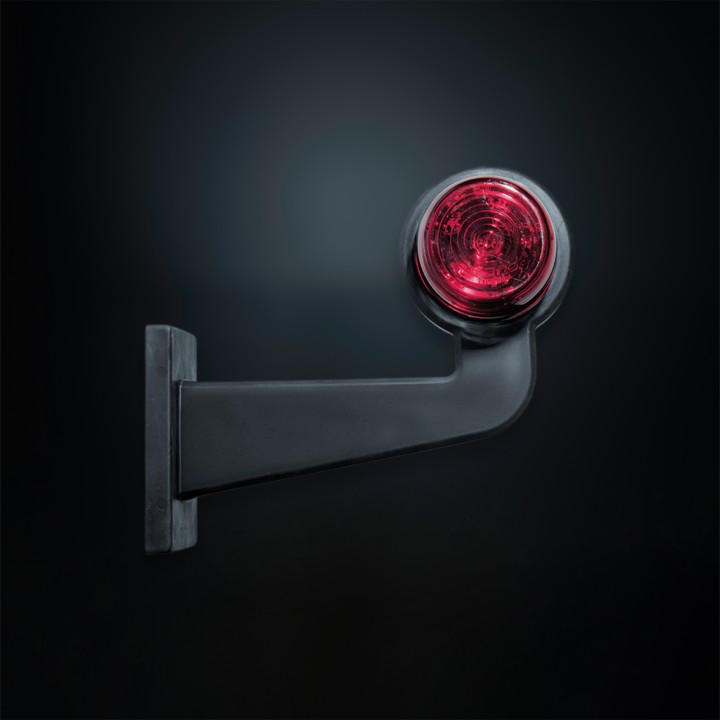 Proiector LED Omologat Pentru Poziții, Strands Viking, Roșu - EDK.ro