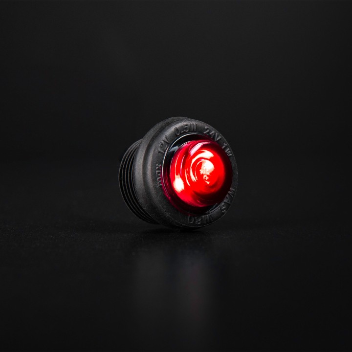 Proiector LED Omologat Pentru Poziții, Strands Freedom Black Raven - EDK.ro