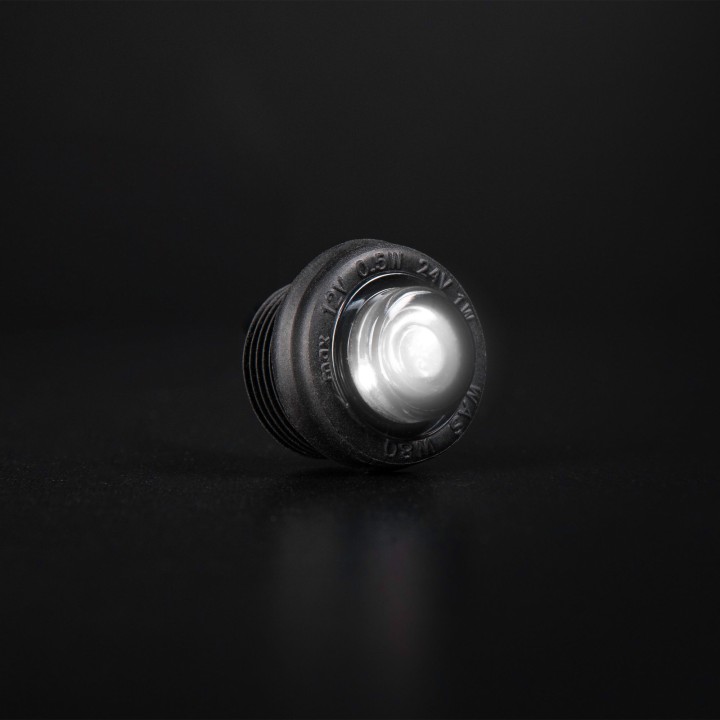 EC Approved LED Position Light Projector, Strands Freedom Black Raven - EDK.ro