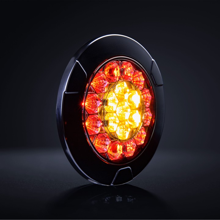 LED Warning Light, Strands Freedom Black Raven 152mm - EDK.ro