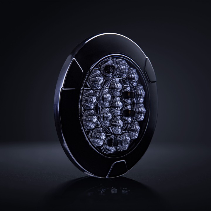 Lumină LED de Avertizare, Strands Freedom Black Raven 152mm - EDK.ro