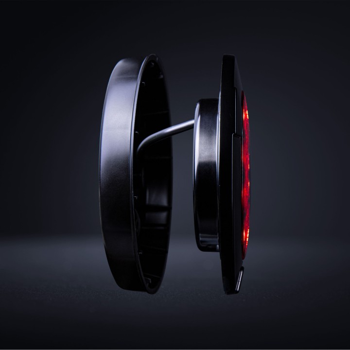 Lumină LED de Avertizare, Strands Freedom Black Raven 152mm - EDK.ro