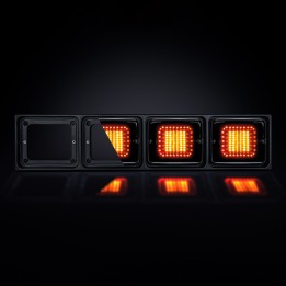 EC Approved LED Projector Integration Kit, Strands LED Frame IZE LED 4x Square - EDK.ro