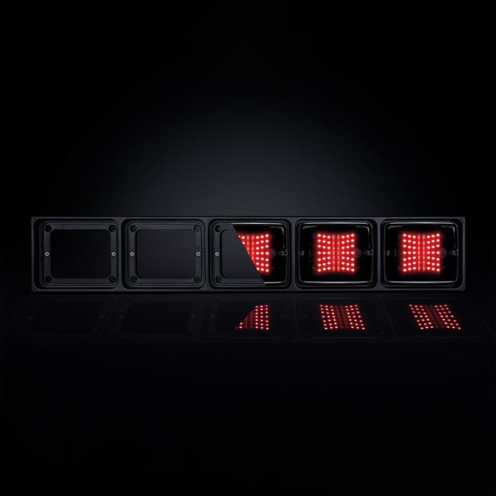 EC Approved LED Projector Integration Kit, Strands LED Frame IZE LED 5x Square - EDK.ro