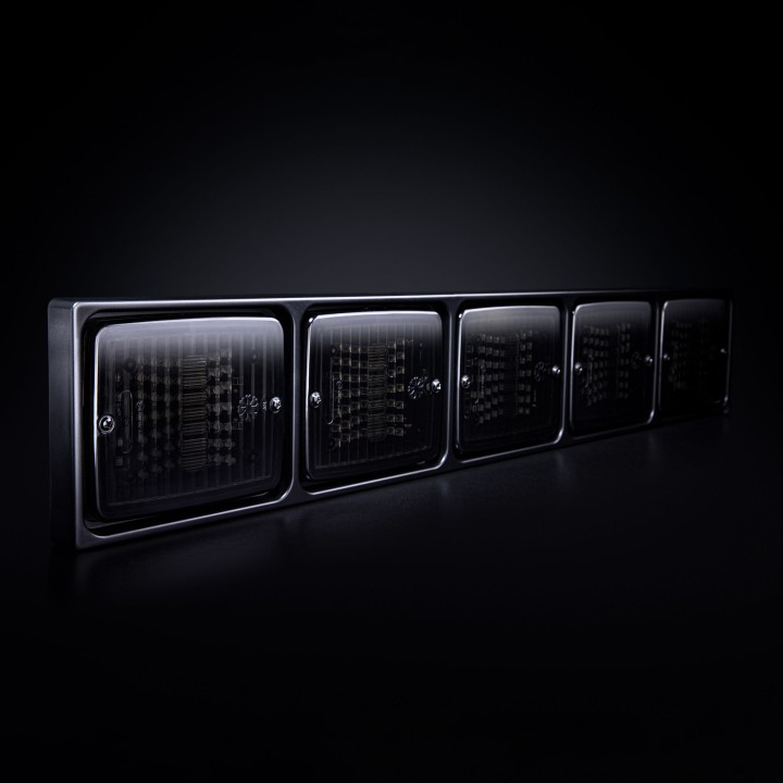 Kit de Integrare Proiectoare LED Omologate, Strands LED Frame IZE LED 5x Square - EDK.ro