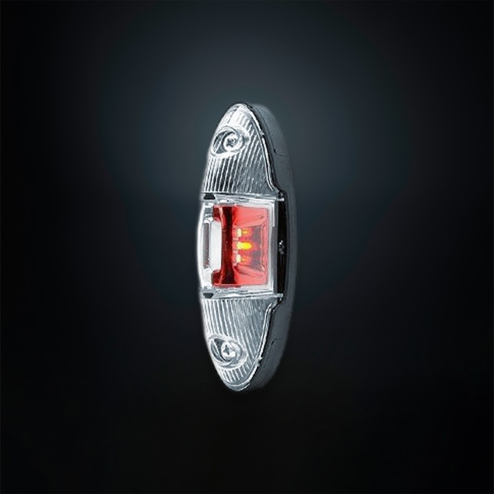 EC Approved LED Position Light Projector, Strands Freedom Legacy, White - EDK.ro