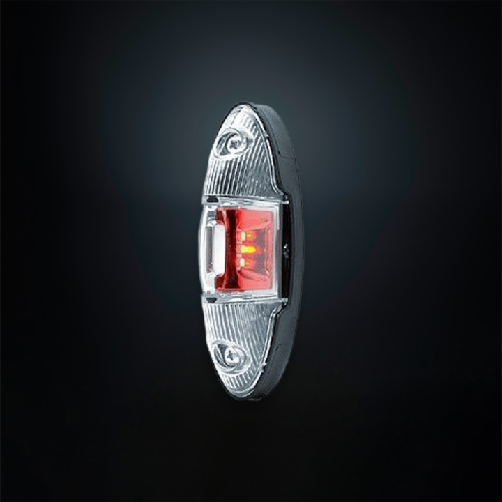 EC Approved LED Position Light Projector, Strands Freedom Legacy, White - EDK.ro