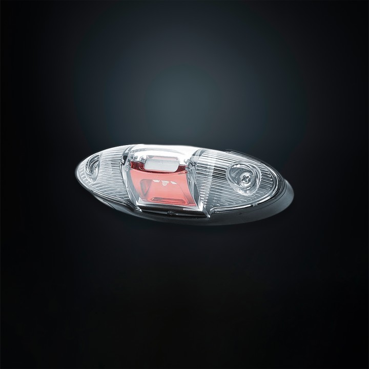 EC Approved LED Position Light Projector, Strands Freedom Legacy, White - EDK.ro