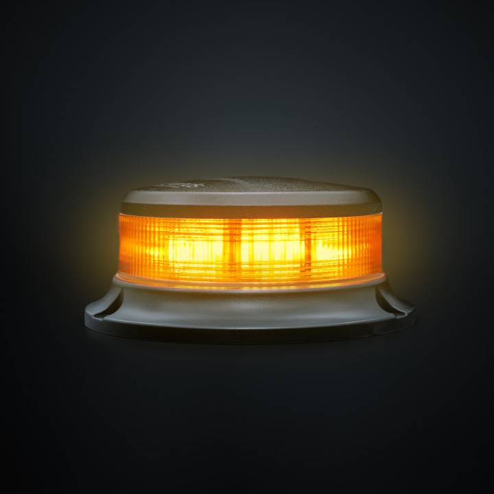 EC Approved LED Beacon Warning Light, Strands, Amber - EDK.ro