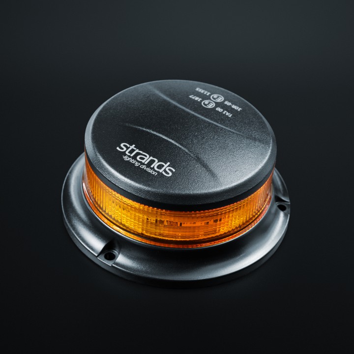 Girofar LED Omologat de Avertizare, Strands, Chihlimbar - EDK.ro