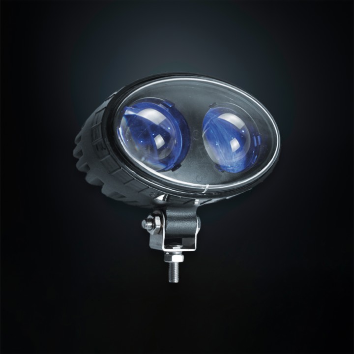 Lumină LED de Avertizare, Strands Blue Dot 7W - EDK.ro