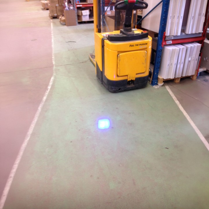 LED Warning Light, Strands Blue Dot 7W - EDK.ro