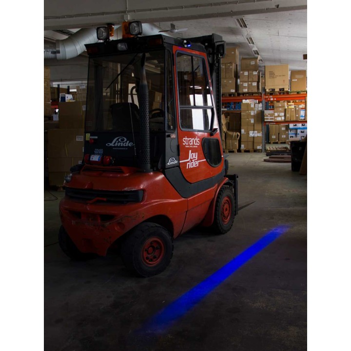 Lumină LED de Avertizare, Strands Blue Line 7W - EDK.ro