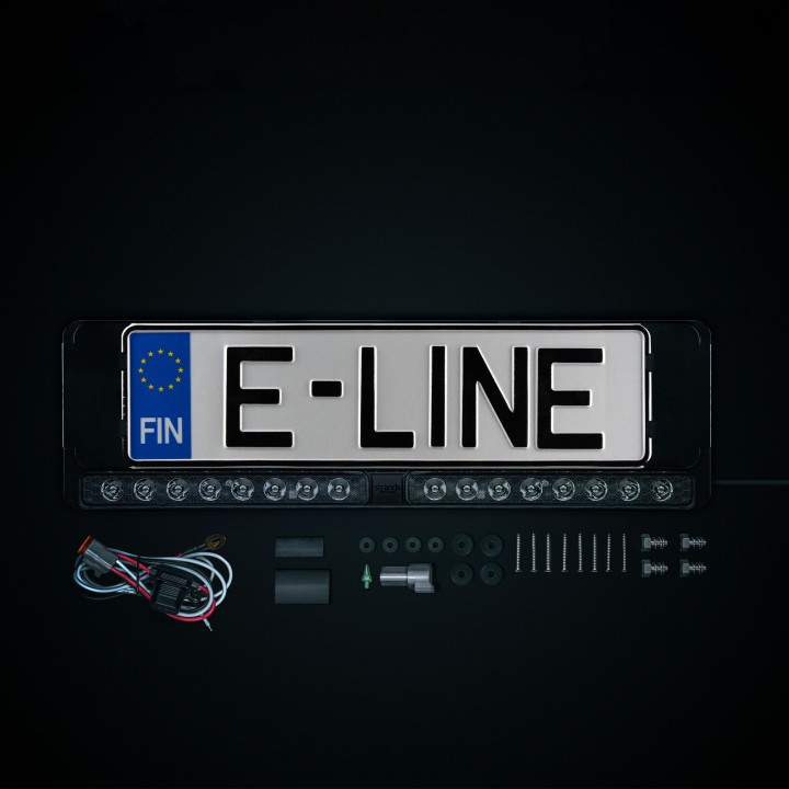 Proiector LED Omologat, Strands Nuuk E-Line Duo - EDK.ro
