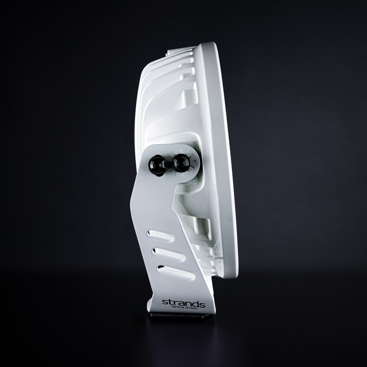 Proiector LED Omologat, Strands Siberia NR 9", Alb - EDK.ro