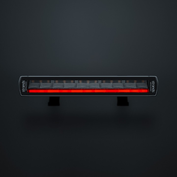 Lumină LED de Avertizare, Strands Siberia 12" - EDK.ro