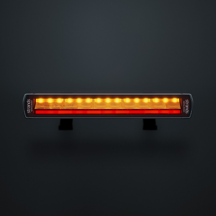 LED Warning Light, Strands Siberia 12" - EDK.ro