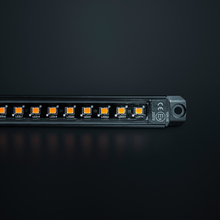 Lumină LED Pentru Interior, Strands Unity Underglow 505mm, Roșu - EDK.ro