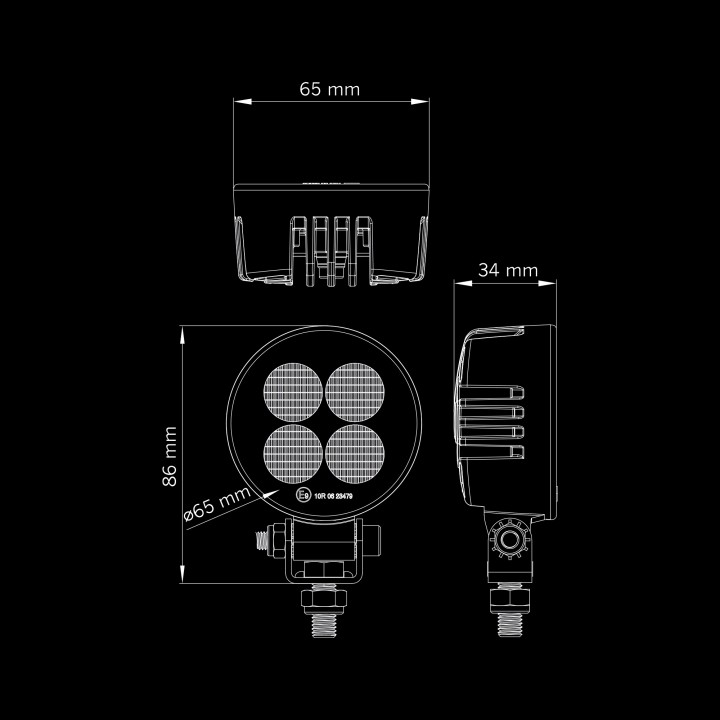 EC Approved LED Projector, Strands Unity 11W - EDK.ro