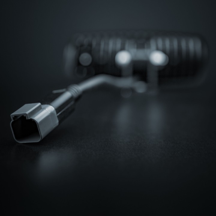 LED Warning Light, Strands Nuuk E-Line, Black, Power 13W - EDK.ro