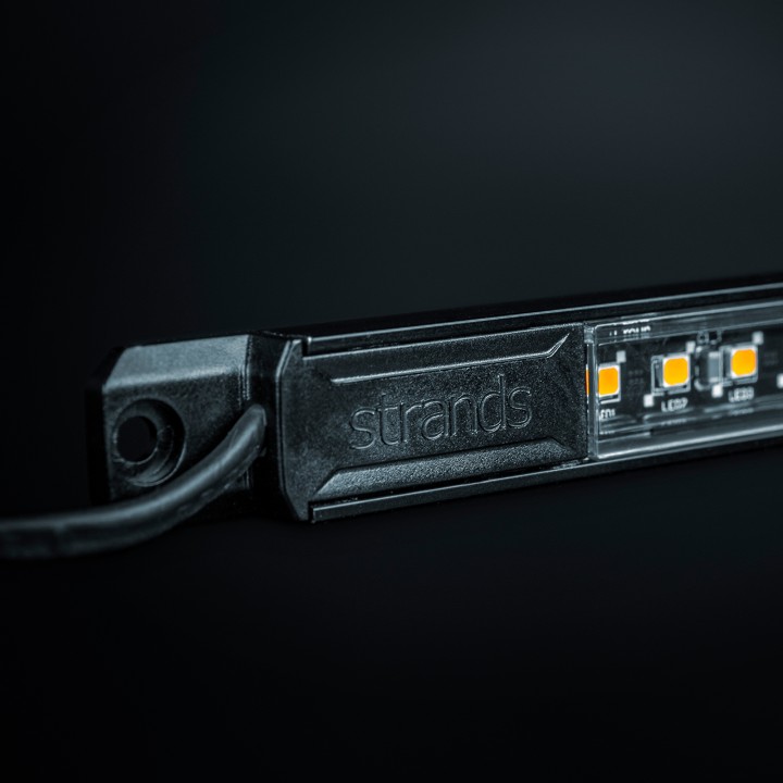 LED Interior Light, Strands Unity Underglow 281mm, Amber - EDK.ro